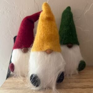 Wondershop 3pc Gnome Decor Set NEW